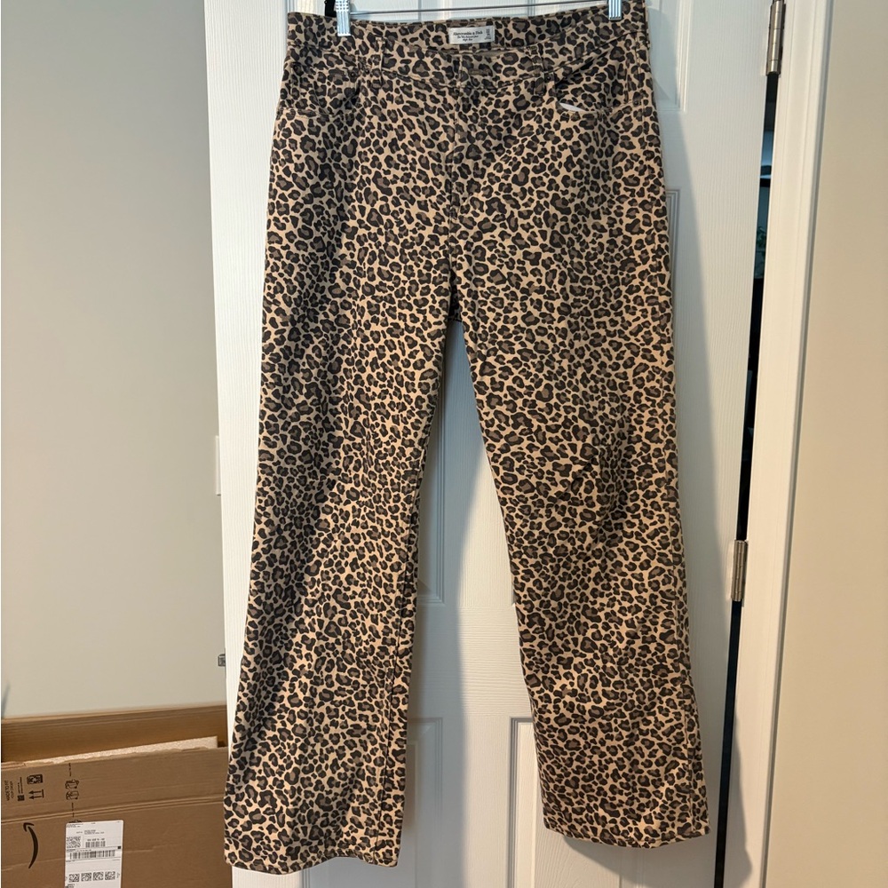 Abercrombie Leopard Jeans